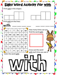 Sight Word with